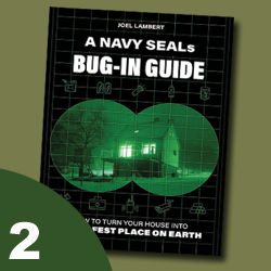 Tile labeled #2 featuring the book A Navy Seal’s Bug-In Guide; click to get deal.
